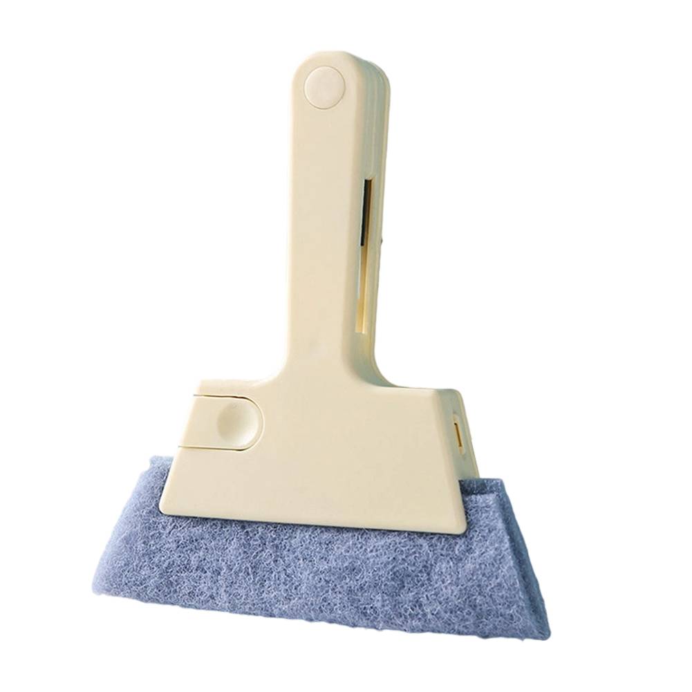 Fensterführung Reinigungsbürste Multifunktionales Tür-Fenster-Spalt-Nut-Reinigungswerkzeug Multifunktionale Fensterrahmenschiene Staubschaufel