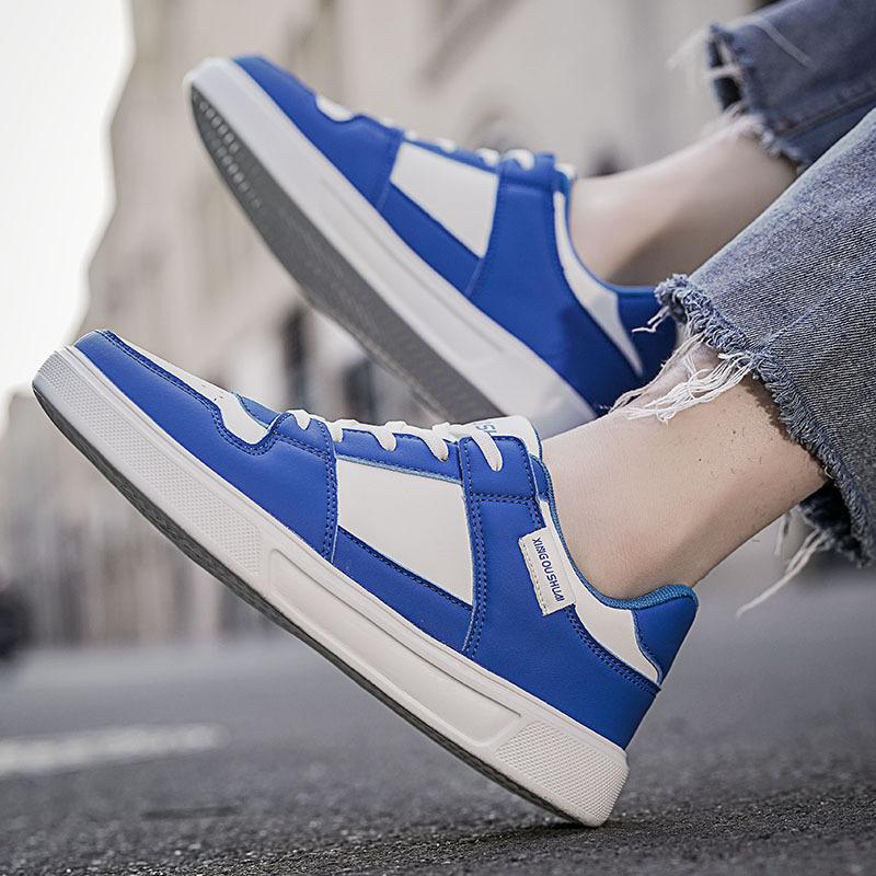 Summer new low-top casual sports large-size board shoes, trendy and fashionable versatile student shoes men's shoes are lightweight