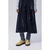 Benetton Velvet Stripe Line Dress Baop01611