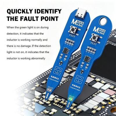Electromagnetic Induction Inductance Tester Quick Fault Check Professional Diagnostic Motherboard Coil Tester