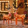 Standing Elk Garden Deer Balloon Aluminum Foil Party Balloon Decoration  New Year Celebration