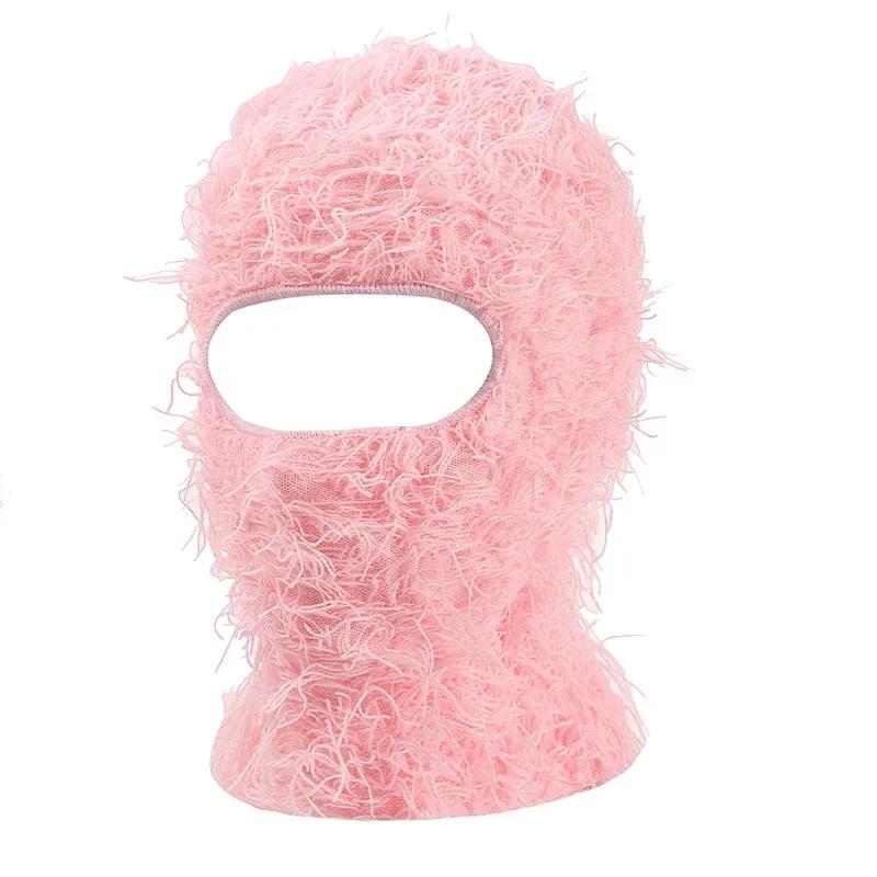 New Full Face Cover Ski Mask Hat 3 Holes Balaclava Army Tactical CS Windproof Knit Beanies Bonnet Winter Warm Unisex Cap