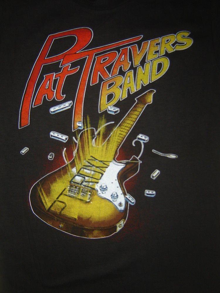 PAT TRAVERS 87 NEVER WORN NEVER Black Unisex All size Shirt E151