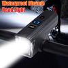 Waterproof Bicycle Head Light Automatic Sensor Bicycle Front Light Rechargeable Safety Lamp Headlight For Outdoor Night Riding
