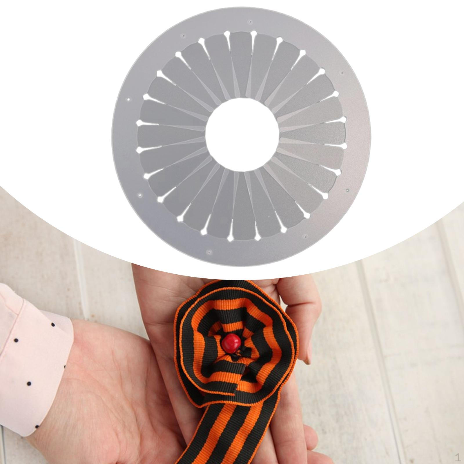 

Инструмент для изготовления цветов из лент Художественные принадлежности Ремесленные проекты Профессиональная розетка Брошь Кнопка 9 cm