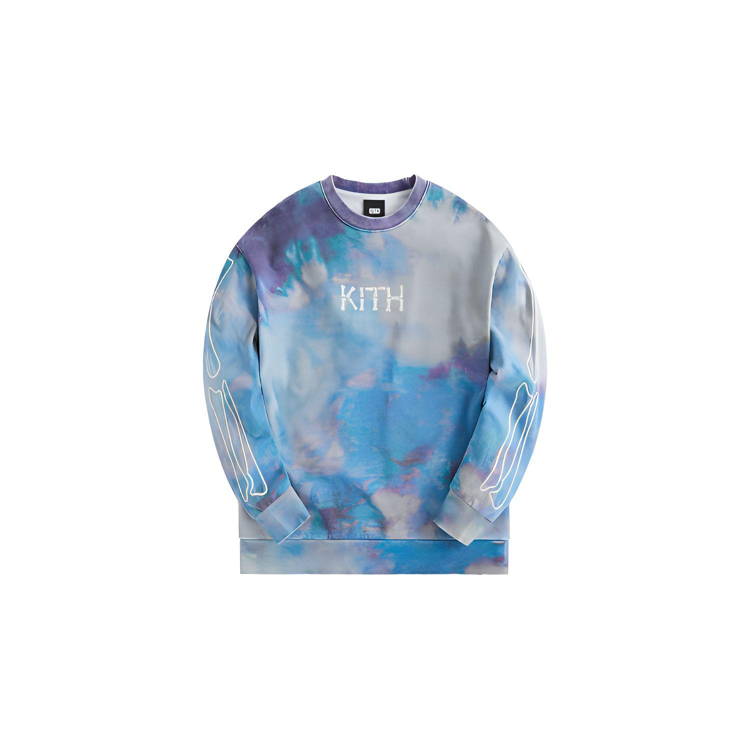 

Мужские топы Kith Treats Skeleton Nelson Crewneck Passion, разноцветные KHT030094-481 XS