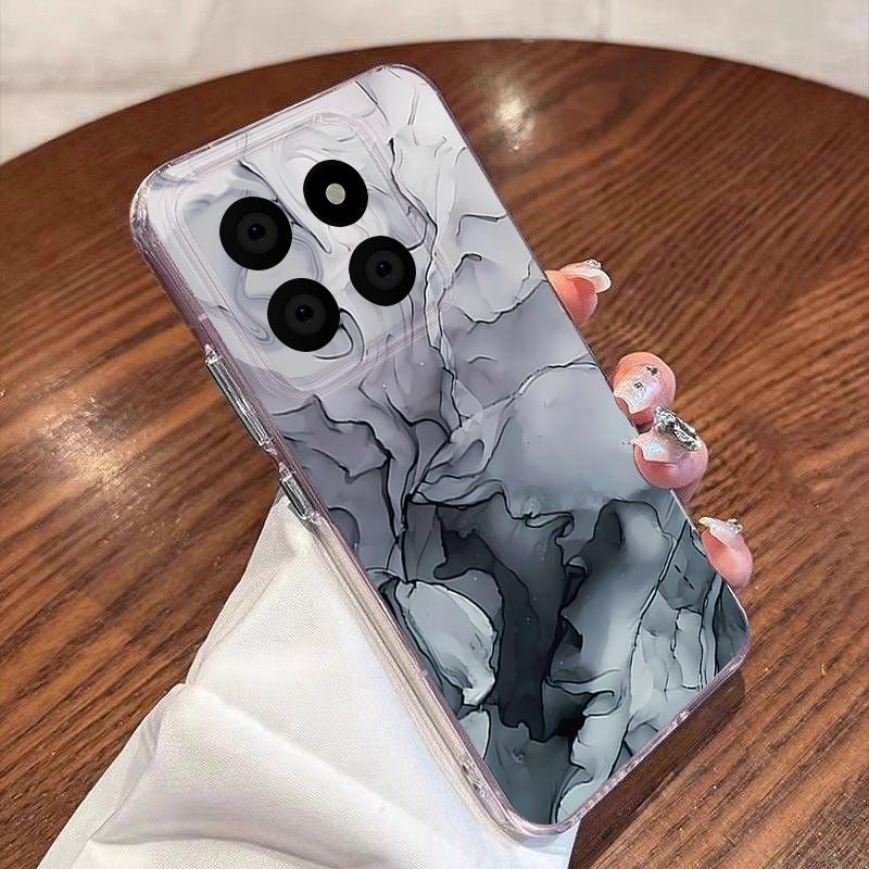 Marble Pattern Phone Case For Xiaomi Redmi Note 15 Pro 4G Funda Redmi Note 14 13 Pro 5G Clear TPU Silicone Soft Cover