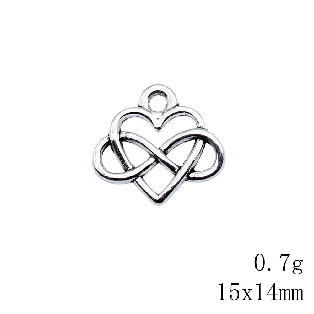 Back To School Charm Bracelet Hollow Peach Heart Charms Pendant Ornaments For Home Male Pendant