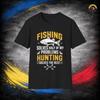 Funny Fishing Hunting Problem Solved T-Shirt Unisex Softstyle Tee