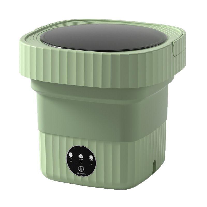 Compact Foldable Mini Washing Machine for Underwear and Lingerie, Perfect for Dorms and Small Spaces