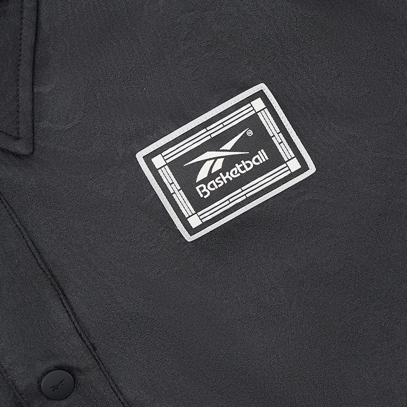 Reebok Solid Color Vintage Sports Polo Jacket Men Jackets HU2016