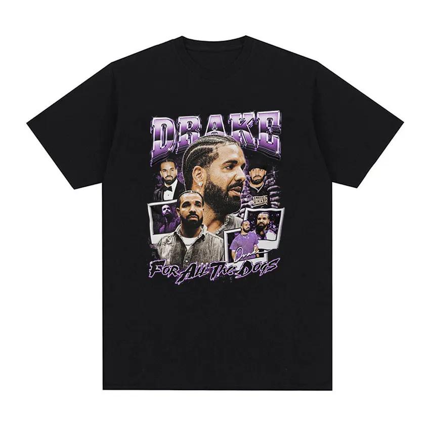 Rapper Drake Certified Lover Boy Album Print Graphic T Shirt Unisex Hip Hop Fashion T-shirt Men's 100% Cotton T-shirt 50903