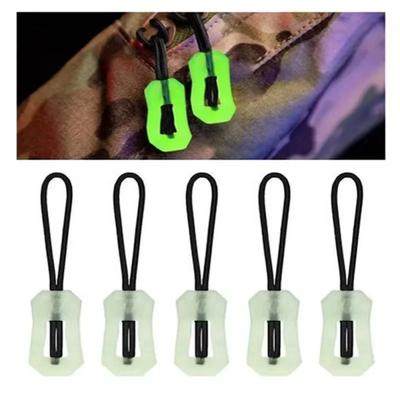 10 stuks lichtgevende ritstrekkers, handige, duurzame en multifunctionele trekkers voor kleding, rugzakken en ritsen.