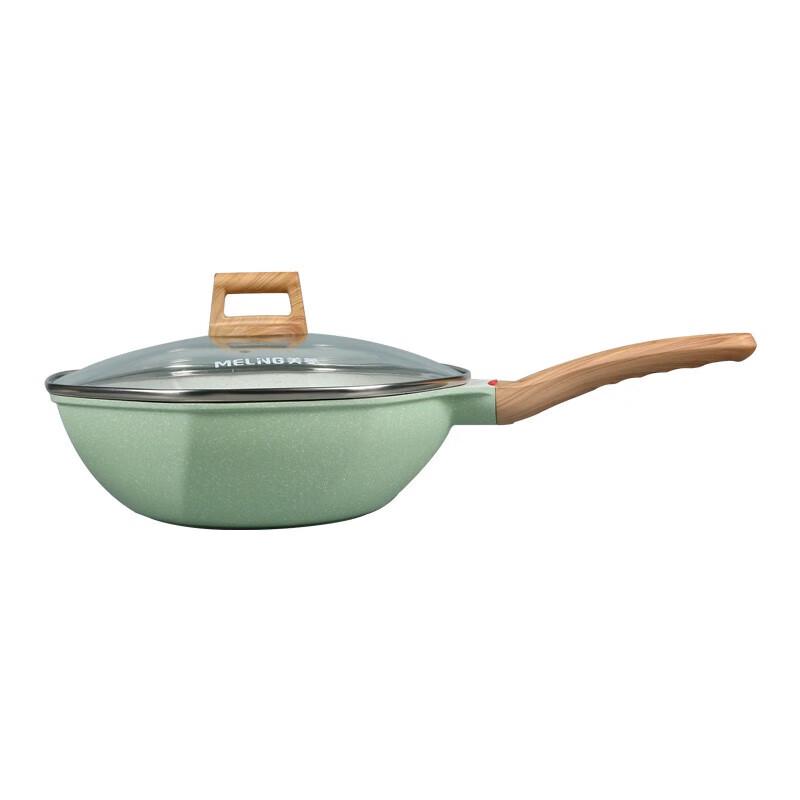 MeiLing 30cm Non-stick Octagonal Stir-fry Wok