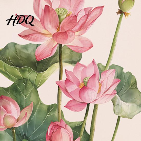 Lotus Leaf Decals Flower Toilet Sticker Peel and Stick Bathroom Decor Decal Removable Waterproof Lid Wall Sticker Water Resistant