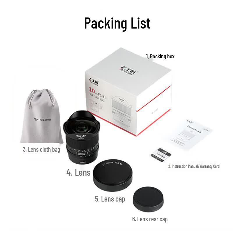 7Artisans 10mm f/2.8 II Fisheye Lens for Nikon Z-Mount