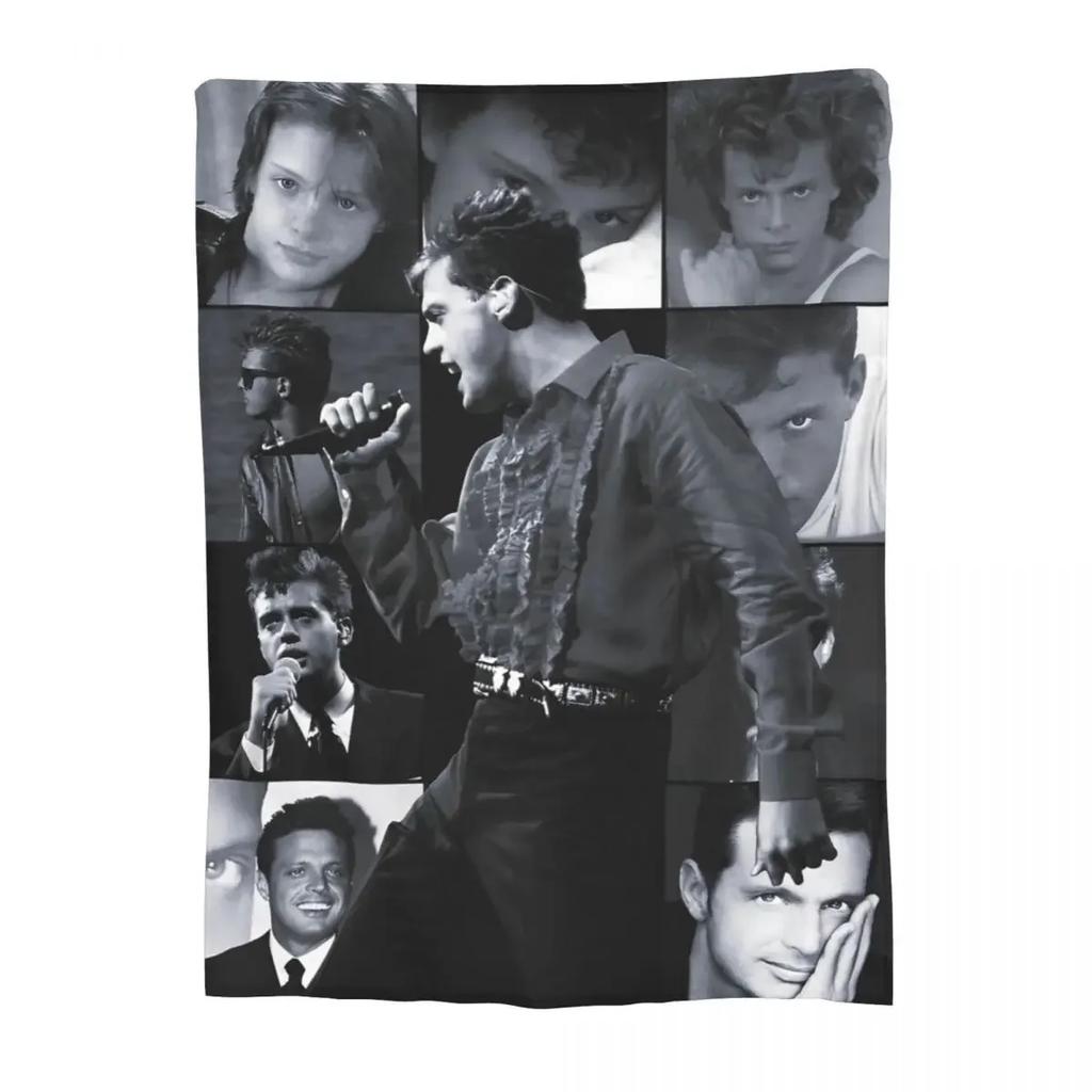 Luis Miguel Tour Eras Blanket Fleece All Season Breathable Ultra-Soft Throw Blanket for Home Car Quilt