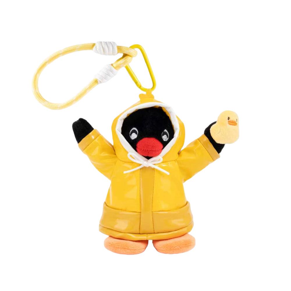 Originální přívěsek panenky Pingu - Roztomilý plyšový přívěsek Pinga na batoh