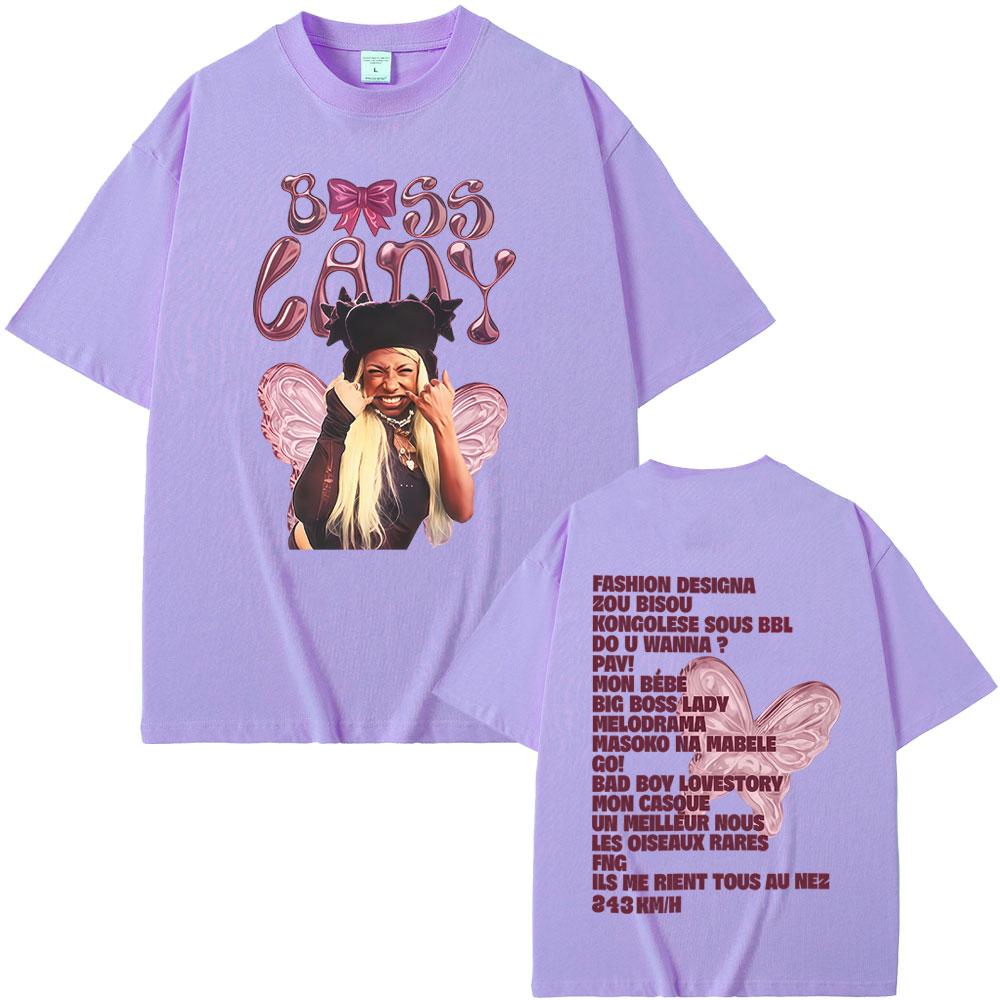 Rapper Theodora MEGA BBL Album Graphic Tshirt Men Women Hip Hop Fashion Pop Music T Shirt Unisex Casual Cotton Vintage Tshirts