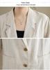 [In Stock] 2025 Spring Artistic Loose Lapel Long Sleeve Women's Suit Jacket