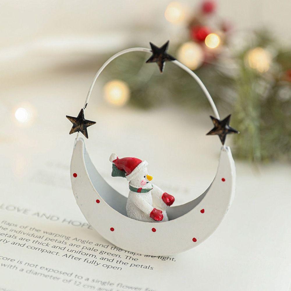 Hangging Christmas Santa Pendant Photographic Props Christmas Tree Decorations  Home Decoration