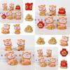 Hochwertiges Harz 2022 CNY Chinesisches Neujahr Tigerfiguren für DIY-Ornamente