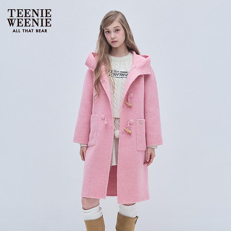

Teenie Weenie Women s Hooded Wool Blend Winter Coat S