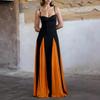 Women's clothing elegant fashion sexy nightclub trend off-the-shoulder splicing pendulum suspender dress women's evening dress