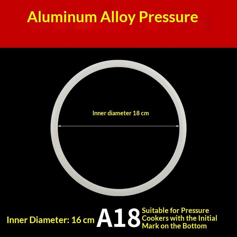 Universal Silicone Replacement Pressure Cooker Sealing Ring Heat Resistant Odor Free O Ring for Household Cooker Repair
