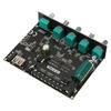 Bluetooth Amplifier Board 2.1 Channel 50W 50W 100W Wireless Subwoofer Amp Module with Treble Bass Control 12‑24V