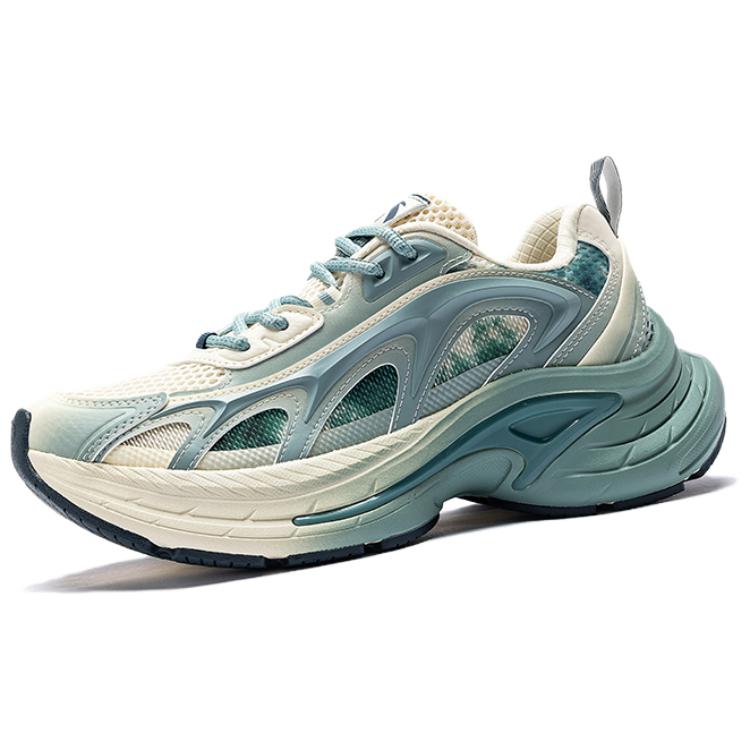 Anta Slip Resistant Abrasion Resistant Low top Casual Shoes Men's Beig