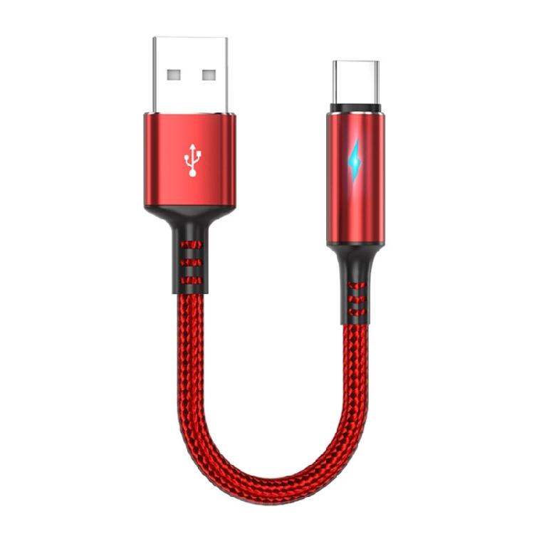 

Durable Nylon Braided USB C Cable Great Compatibility Stable Data Transferring красный
