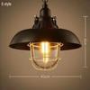 American Retro Wrought Iron Pendant Lamp for Restaurants and Bars