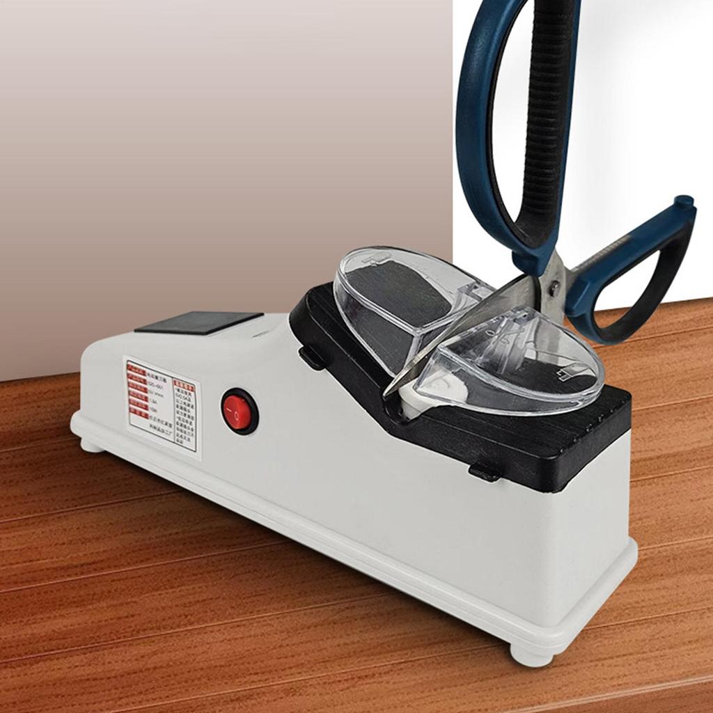 Chef Knife Sharpener with Protective Cover Electric Sharpener Machine USB Charing for Quick Sharpening Polishing