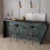 Boobest Width 80cm X Length 4m Table Remake Sheet Marble Sheet Dark Green Sink Sheet Marble Wallpaper Waterproof Thick Stain Resistant Oil Proof Heat