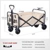 Portable Multipurpose Outdoor Camping Cart