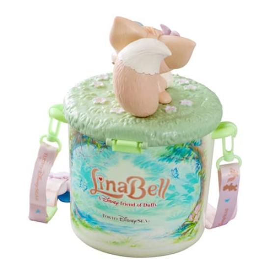Gaia80 Lina Bell Kbelík na popcorn Disney Mořský kamarád Lina Bell Liška Roztomilé Disney zboží Suvenýr [Tokyo Limited] Duffy's