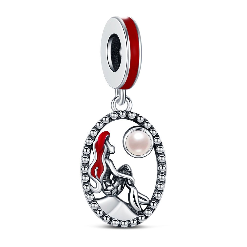 New 925 Silver Cute Cat Dog Charm Heart Pendant Beads Fit Bracelet DIY Women Jewelry Fine Gift