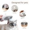 1-10PCS Painless Pet Hair Removal Comb USB Rechargeable Detangling Brush For Dogs Cats Grooming Slicker Cleaning Tool