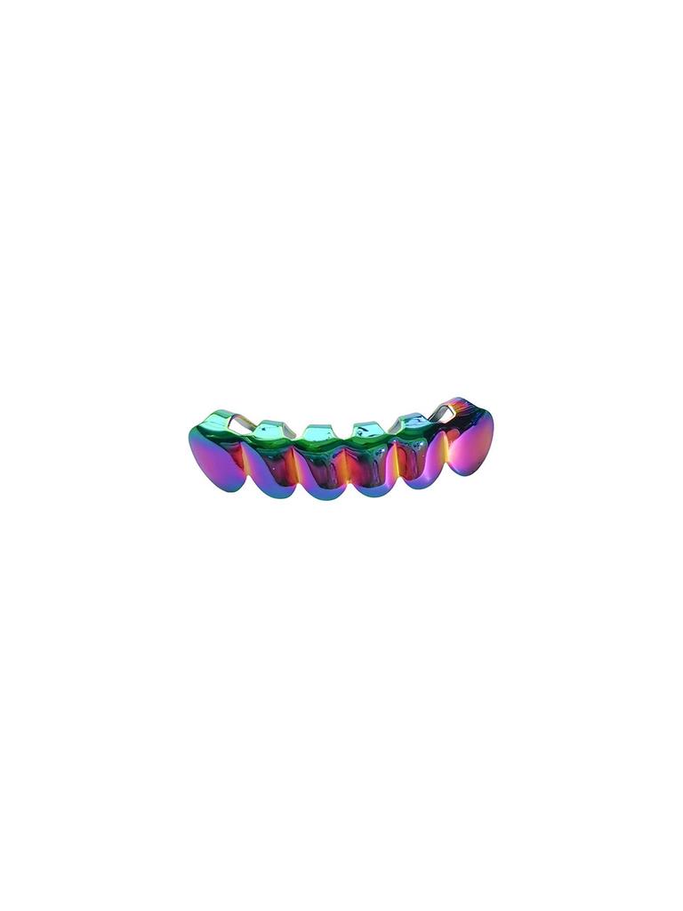 Smooth Six-Tooth Canine Hip Hop Teeth Grill - European and American Style
