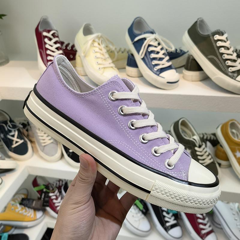 Summer Classic Low-top Retro Canvas Shoes Female Korean Version Harajuku Street Shooting Tide Student