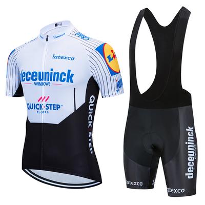 2025 Pro Team Deceuninck Quick·Step Maillot de Ciclismo Traje Camisetas Conjunto de Bicicleta Chaqueta Culotes con Tirantes Maillot Kit de Ciclismo
