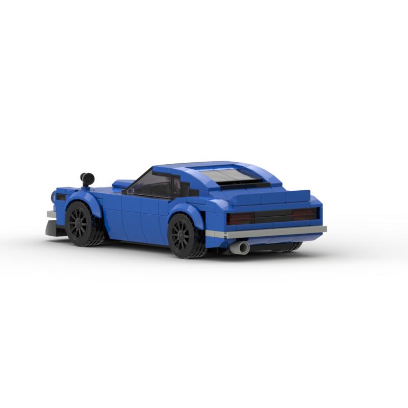 MOC Fairlady 240Z Speed Car JDM City Vehicle Racer Building Blocks Brick Creative Garage Toys For Adults Boys Gifts