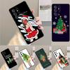 Weihnachts Mädchen Baum Geschenk Handyhülle für Samsung Galaxy note 10 pro S26 Ultra S23 S24 FE S25 S21 S22 PLUS stoßfest Hülle