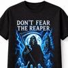 Dont Fear The Reaper BOC Grim Reaper Gothic Horror Graphic Unisex TShirt