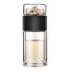Glass Water Cup  Practical Water Bottle Plastic Leak-proof Drinking Cup  High Borosilicate Glass Tea Drink Bottle