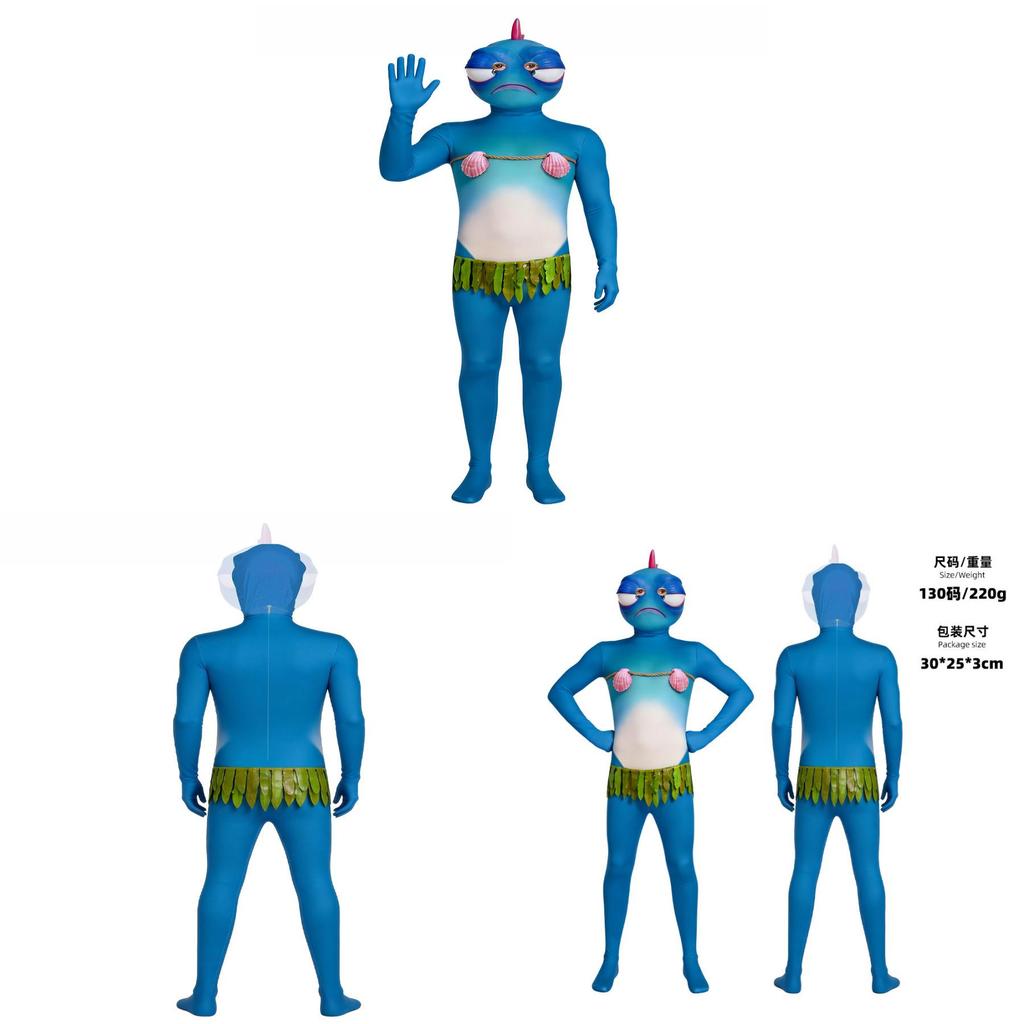 Minions Monster Cosplay Suit With Elastic Milk Silk For Halloween Party And Modern Dance