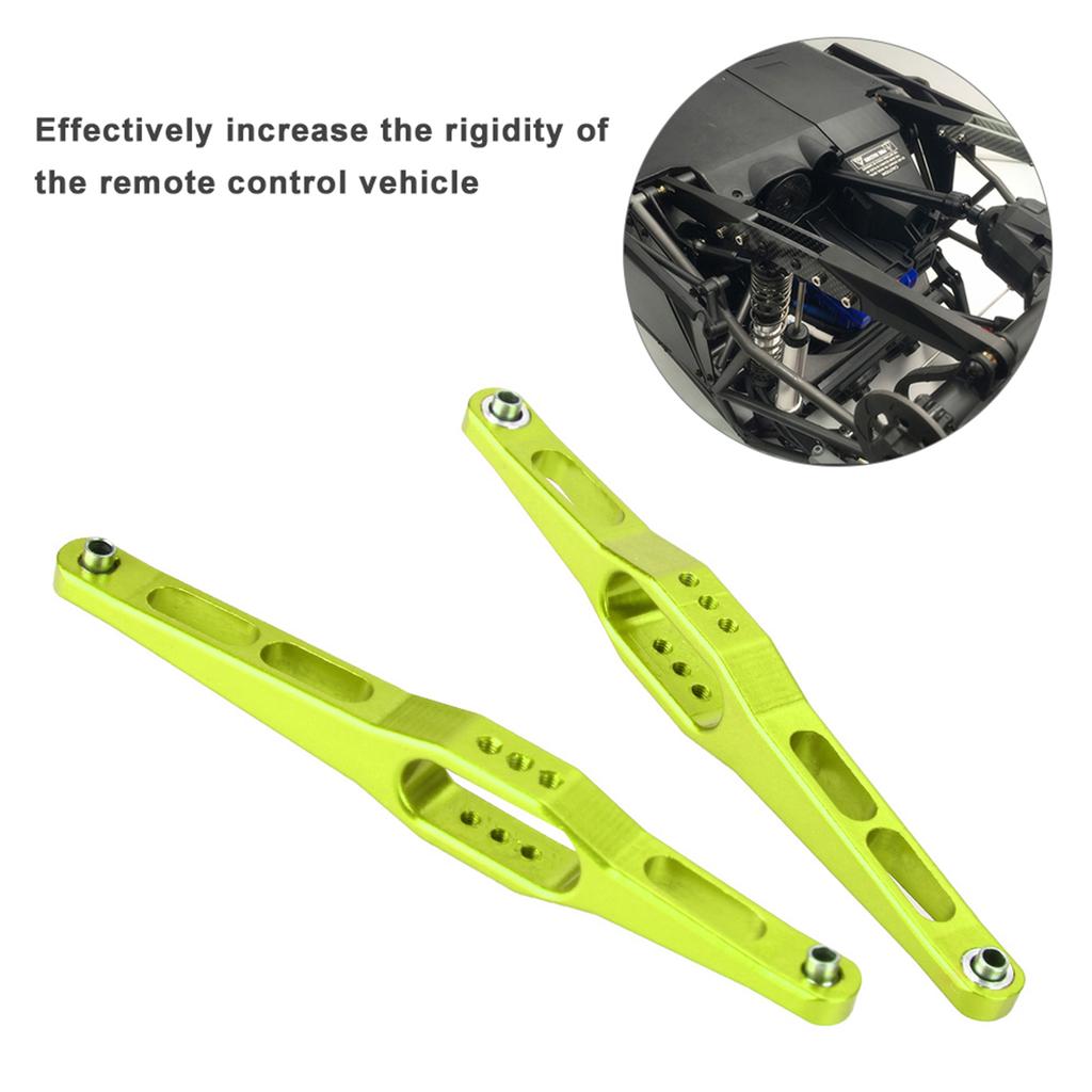 2 szt. Tylne wahacze wleczone Dolne ramię zawieszenia Dźwignia dla WLtoys 1 12 12428 Samochód RC (Zielony 0023G)