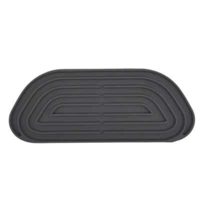 Vassoio antigoccia per frigorifero Buona tenacità Silicone antispruzzo Utile tampone di scarico per erogatore d'acqua Fornitura domestica