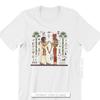 Egyptian Ancient Egypt Culture Hieroglyph And Symbolancient Culture Sing And Symbol Men T Shirt Big Pure Cotton Vintage TShirt